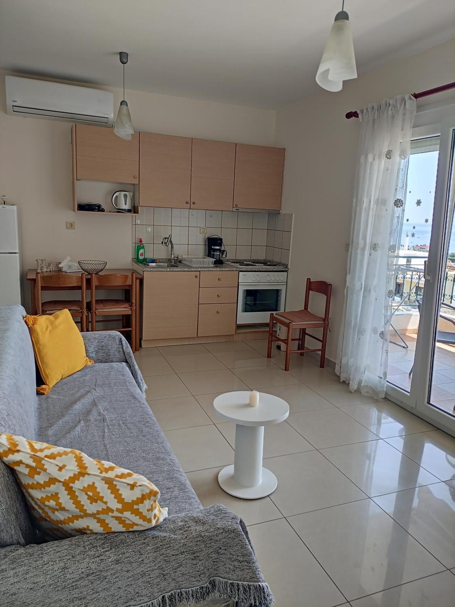 Evris House Panoramic Sea View Apartment Kavála ภายนอก รูปภาพ