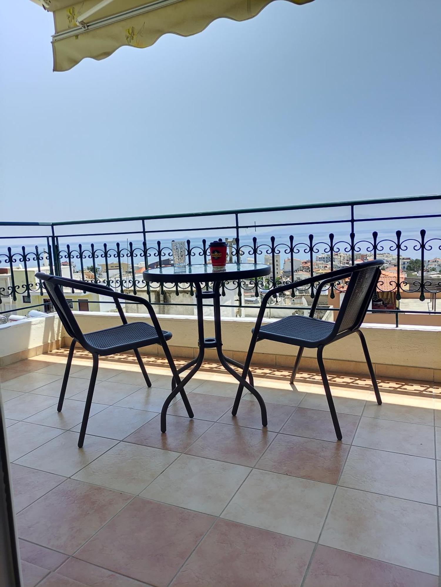 Evris House Panoramic Sea View Apartment Kavála ภายนอก รูปภาพ